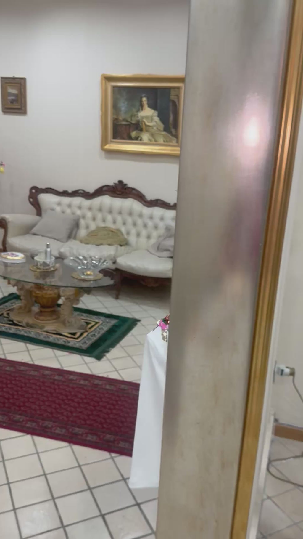 T-Shirt Pailettes Bianca